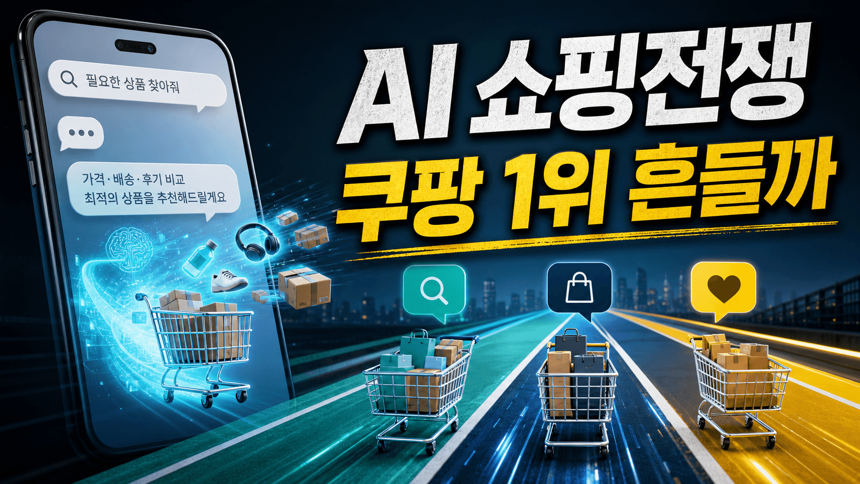 검색 대신 대화로 쇼핑하는 시대, 네이버가 쿠팡을 따라잡는 방법